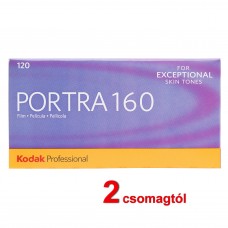 Kodak Portra 160 120 *5 professzionális negatív rollfilm csomag (2 csomagtól)